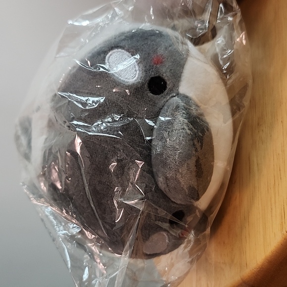 NWT round Bunny and Dolphin Plushies - Picture 4 of 8